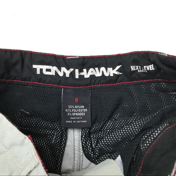 Boys' Tony Hawk Next Level Tan Beige Shorts Size 8 - Picture 3 of 3